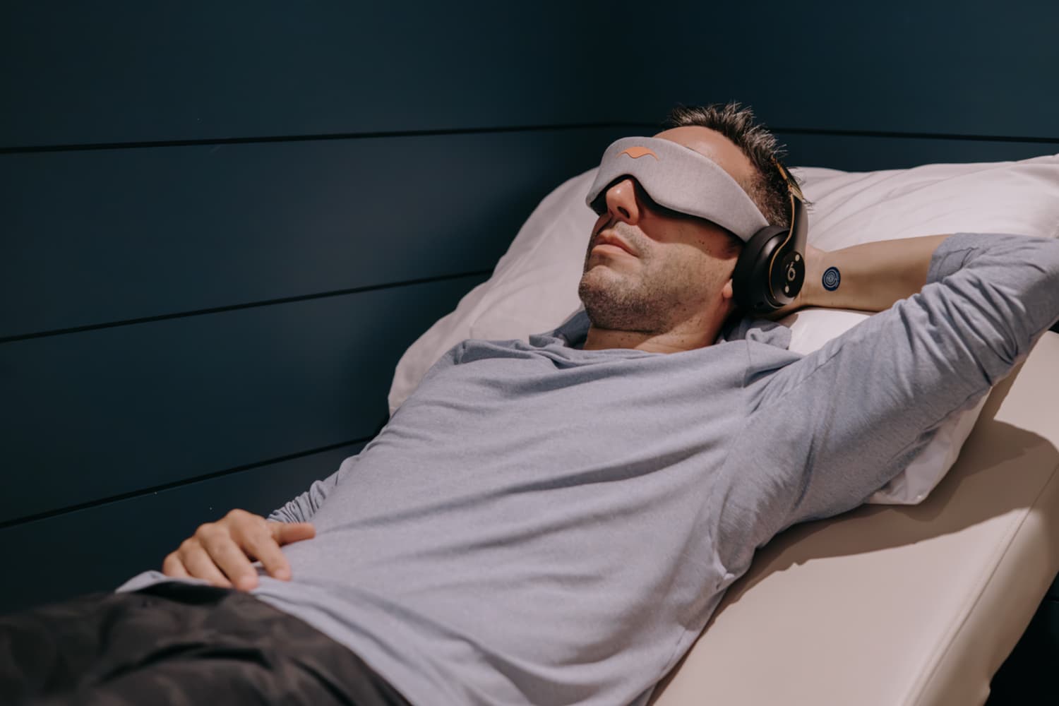 NuCalm relaxation pod at Vortex