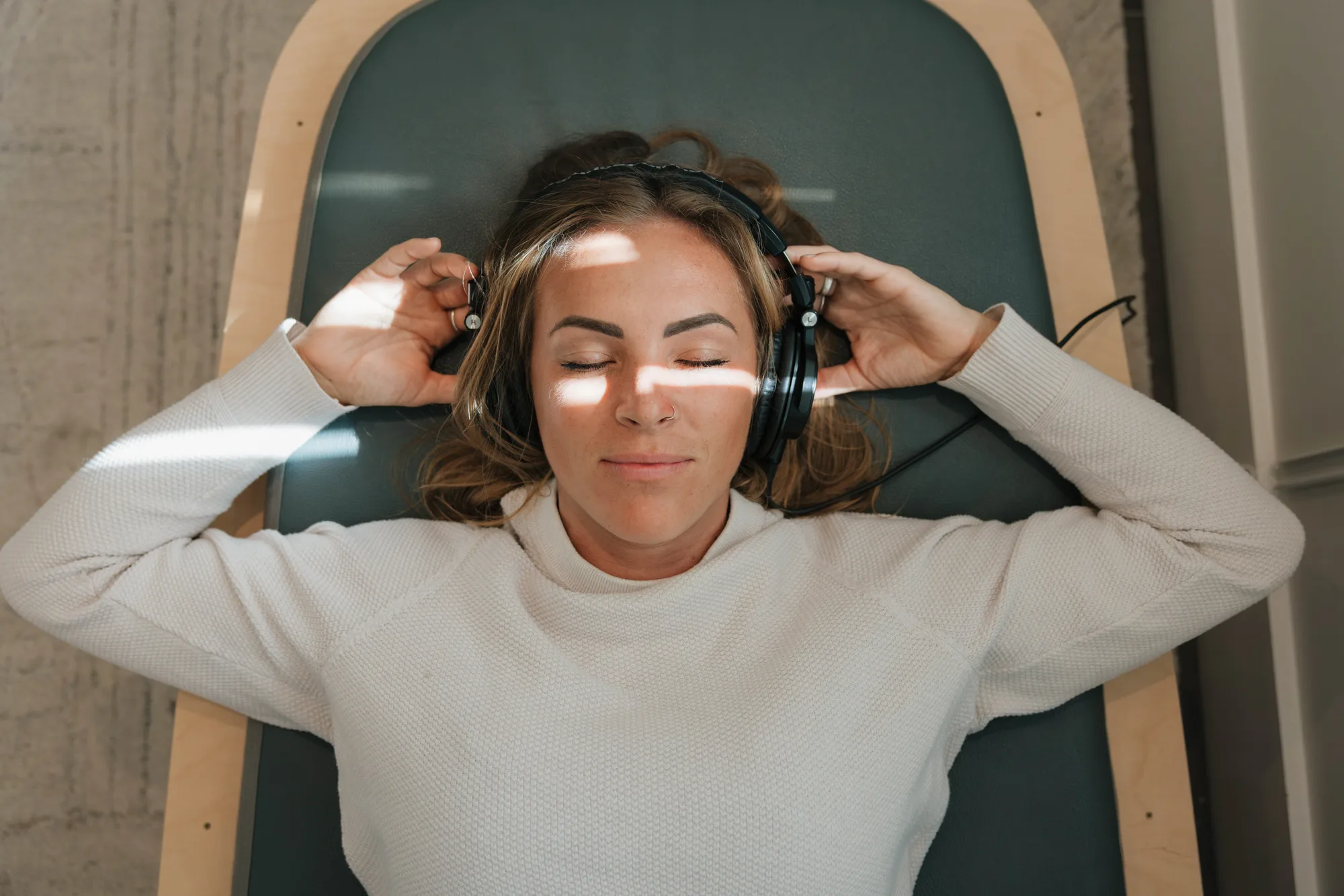 TUNE — An immersive full-body sound bath for your nervous system.